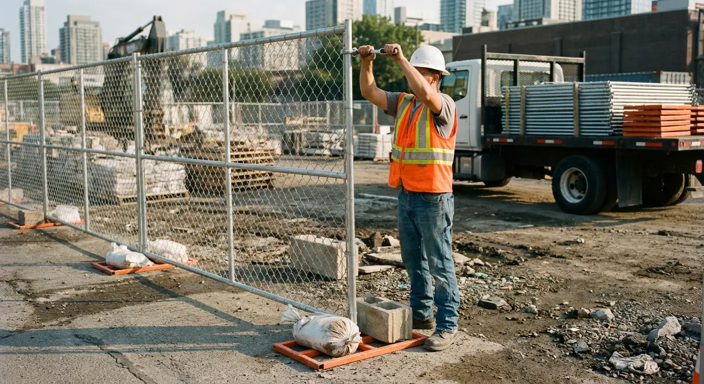Temporary Fence Rental in Vineland