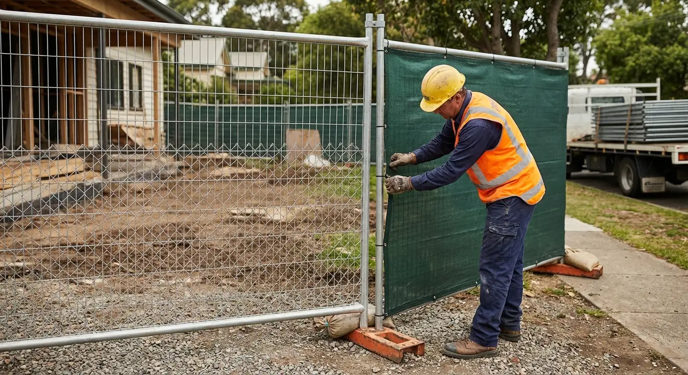 Vineland residential fencing project