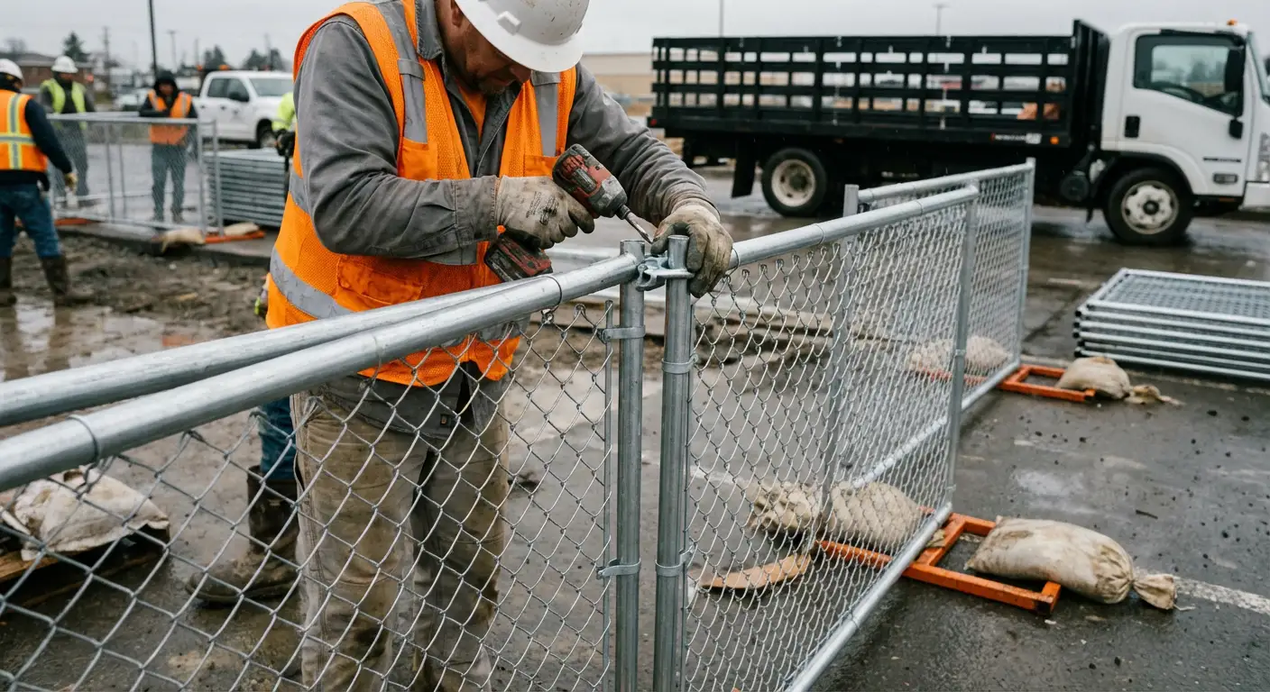 Physical security fencing for site investigation in Vineland, NJ