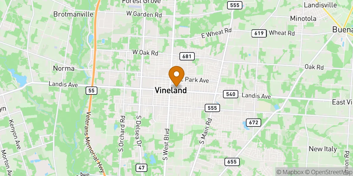  neighborhood map in Vineland, NJ