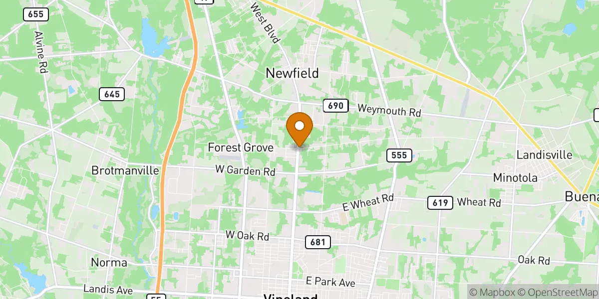  neighborhood map in Vineland, NJ