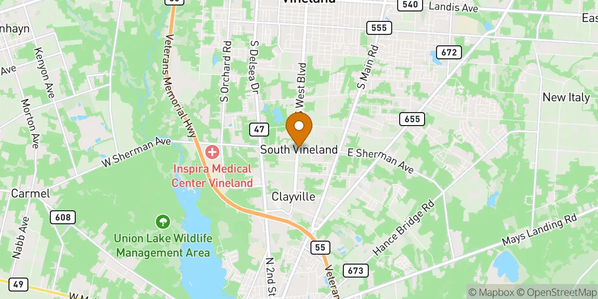  neighborhood map in Vineland, NJ