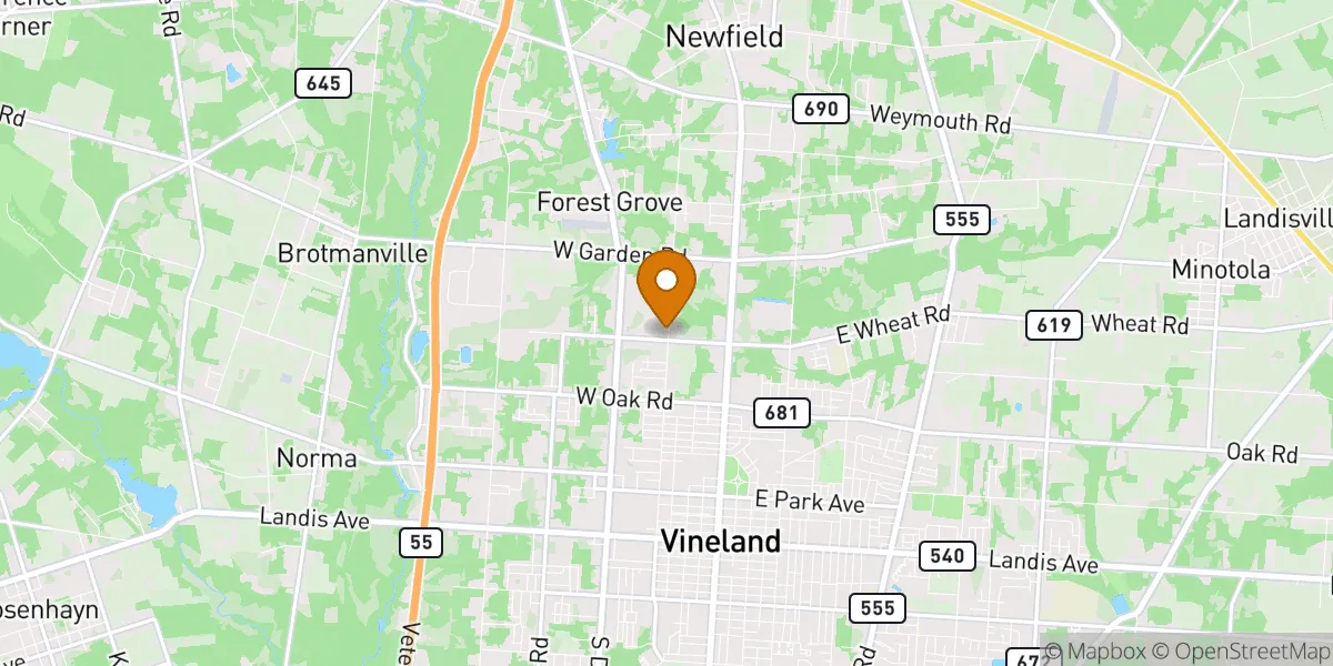  neighborhood map in Vineland, NJ