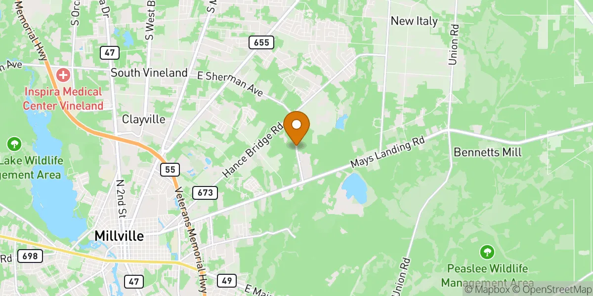  neighborhood map in Vineland, NJ