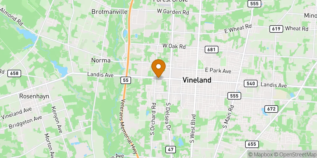  neighborhood map in Vineland, NJ