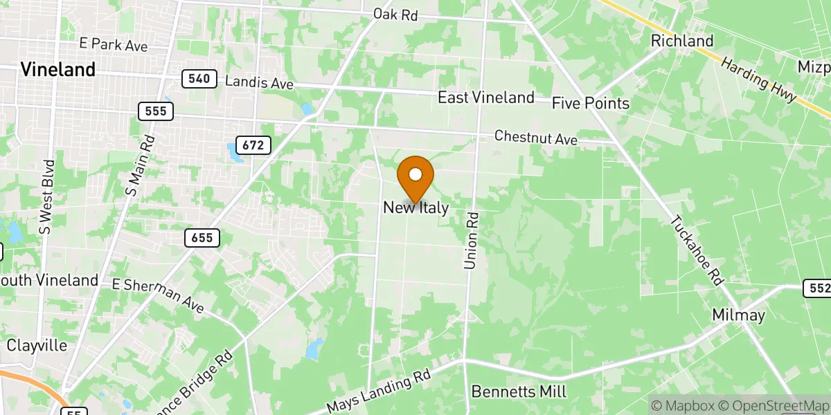  neighborhood map in Vineland, NJ