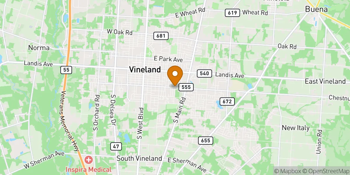  neighborhood map in Vineland, NJ